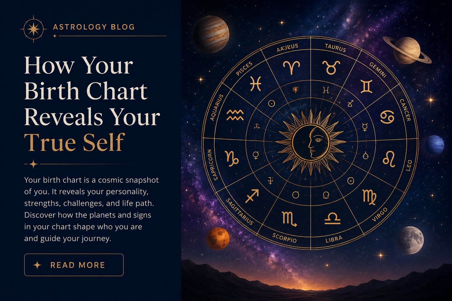 The Cosmic Blueprint: How Astrology Shapes Your Personality & Destiny